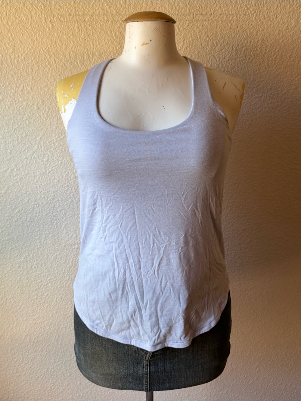 lululemon athletica White Scoop Tank Top - Women's